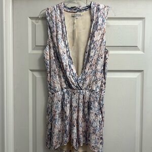 Lavender Brown Multicolor Jumpsuit